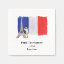 Buscar bandera francesa servilletas Marcar