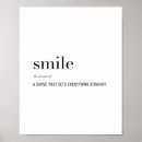 Buscar sonrisas posters Minimalista