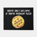 Buscar pizza felpudos Divertido