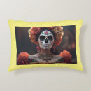 Buscar dia de muertos cojines Calavera