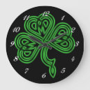 Buscar celtic relojes de pared Trébol