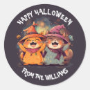 Buscar bruja de halloween pegatinas Feliz