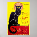 Buscar gato negro posters Steinlen