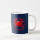 Buscar cangrejo rojo tazas Moderno