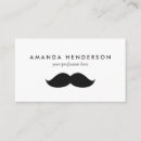 Buscar bigote tarjetas de visita Hombres