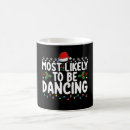 Buscar bailando tazas Santa