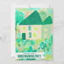 Buscar nuevo hogar invitaciones Acuarela