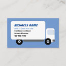 Buscar camión tarjetas de visita Minimalista