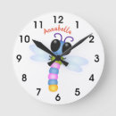 Buscar libélulas relojes de pared 4 º bicho