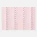 Buscar rosa blanco y plata papel de regalo Elegante