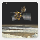 Buscar marcianos pegatinas Nave espacial