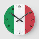 Buscar bandera italiana relojes de pared Europa