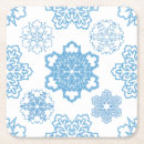 Buscar hielo frío posavasos Copo de nieve