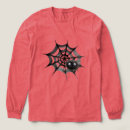 Buscar araña negra camisetas Negro