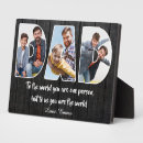 Buscar madera rústica placas fotograbadas Para él