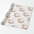 Buscar floral romántico papel de regalo Para ellos