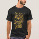 Buscar el señor es mi fuerza camisetas Biblia
