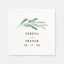 Buscar rama de olivo servilletas Banquete nupcial