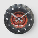 Buscar neumáticos relojes de pared Goma