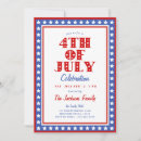 Buscar el 4 de julio invitaciones Para ellos