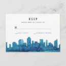 Buscar skyline invitaciones Acuarela