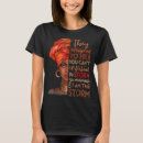 Buscar mujeres africanas camisetas Negro