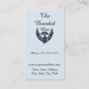 Buscar barbudo tarjetas de visita Peluquero