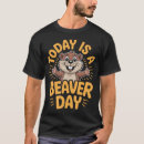 Buscar castor divertido camisetas Adorable