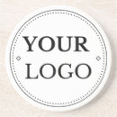 Buscar comercial posavasos Logotipo de empresa