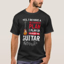 Buscar tocar la guitarra camisetas Plan