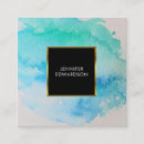Buscar pintura moderna tarjetas de visita Negro