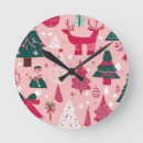 Buscar navidad del feliz relojes de pared Para niños