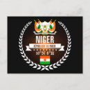 Buscar bandera de niger postales África