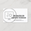 Buscar soporte técnico tarjetas de visita Reparación de equipo
