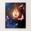 Buscar bombilla puzzles Negro
