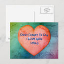 Buscar ti amo postales General y unisex