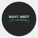 Buscar turno de noche pegatinas Vida en enfermería