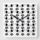 Buscar ojos gato de relojes de pared Adorable