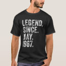 Buscar leyenda desde 1967 camisetas Presente