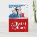 Buscar snow tarjetas Tarjeta de navidades fotográficos