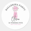 Buscar bailarinas pegatinas Fiesta de cumpleaños