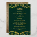 Buscar damasco dorado invitaciones Tiara