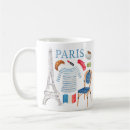 Buscar bonjour tazas Torre de eiffel