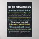 Buscar 10 mandamientos posters Biblia