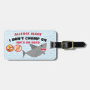 Buscar alarma etiquetas para maletas Alarma de la alergia