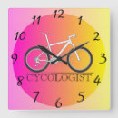 Buscar psicología relojes de pared Bicicleta
