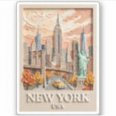 Buscar silueta de nueva york pegatinas Estatua de la libertad