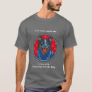 Buscar ganado camisetas Heeler azul