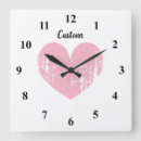 Buscar rosas relojes de pared Rústico