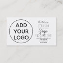 Buscar yoga tarjetas de visita Minimalista